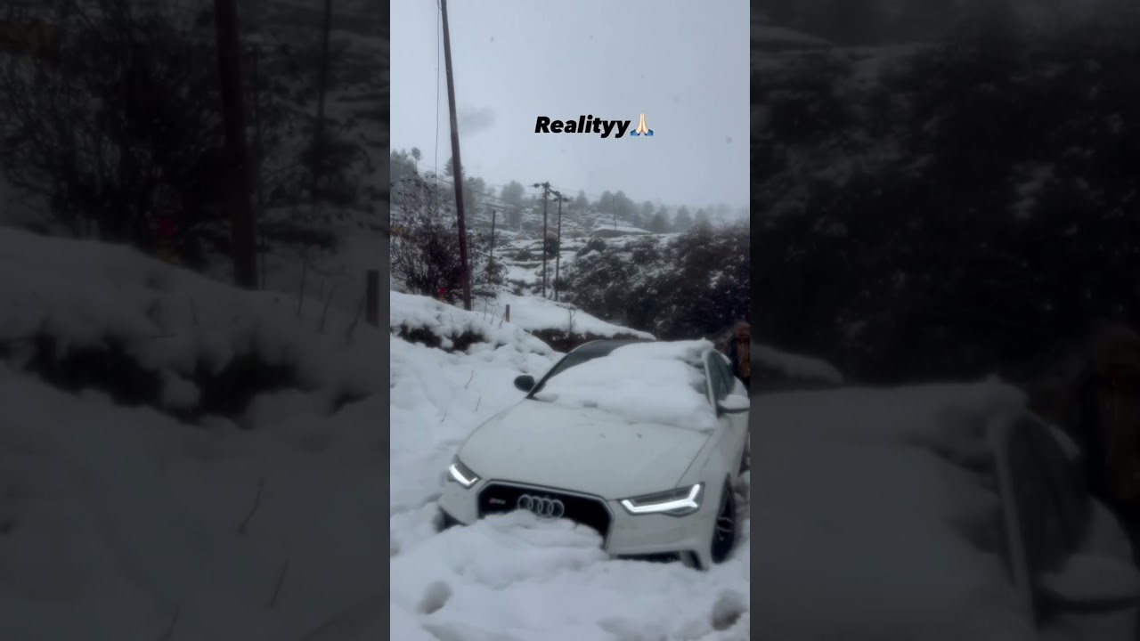 Auli is full of snow | expectations vs realityy | auli Uttarakhand #auli
