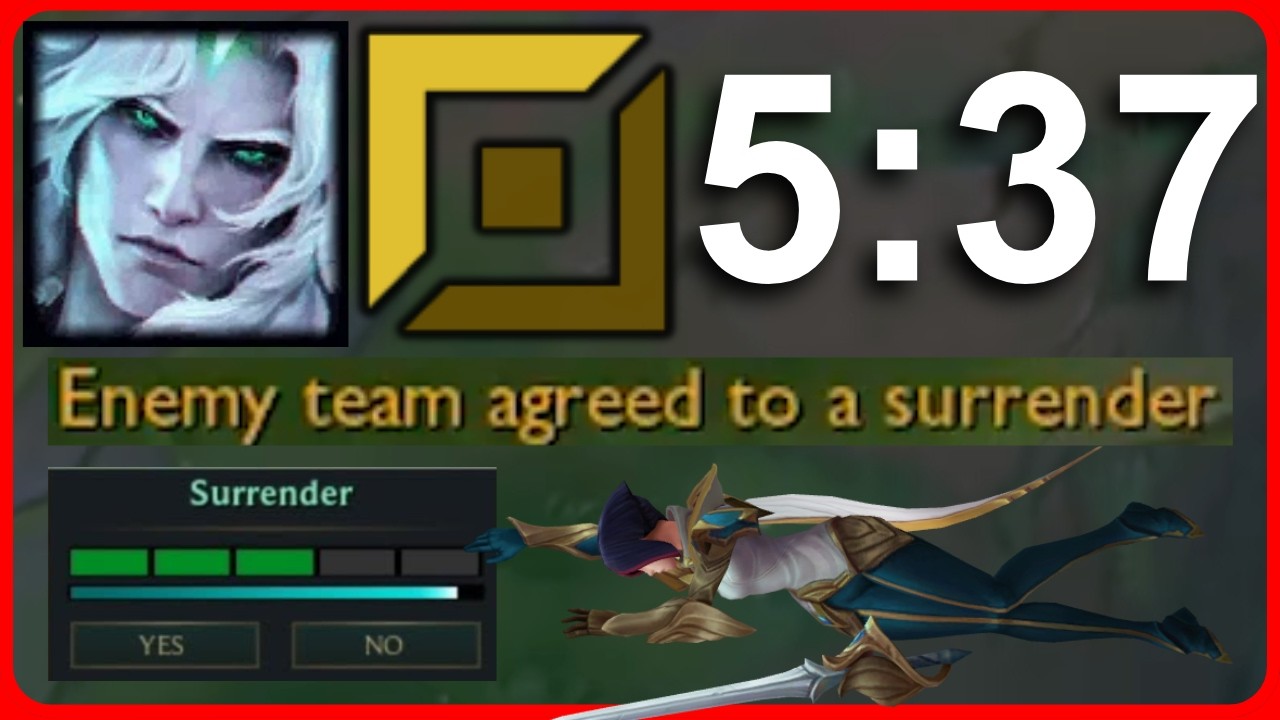 Winning on Viego top in less than 6 minutes...