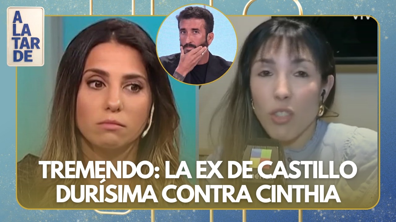 😲 LA EX DE CASTILLO LIQUIDÓ A CINTHIA FERNÁNDEZ: 