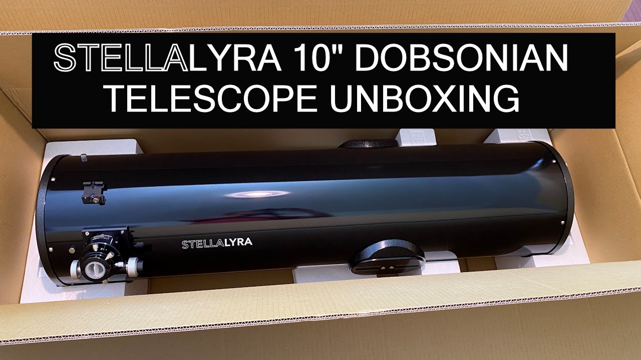 Распаковка и сборка 10-дюймового телескопа Добсона StellaLyra (GSO) (такой же, как Zhumell Z10)