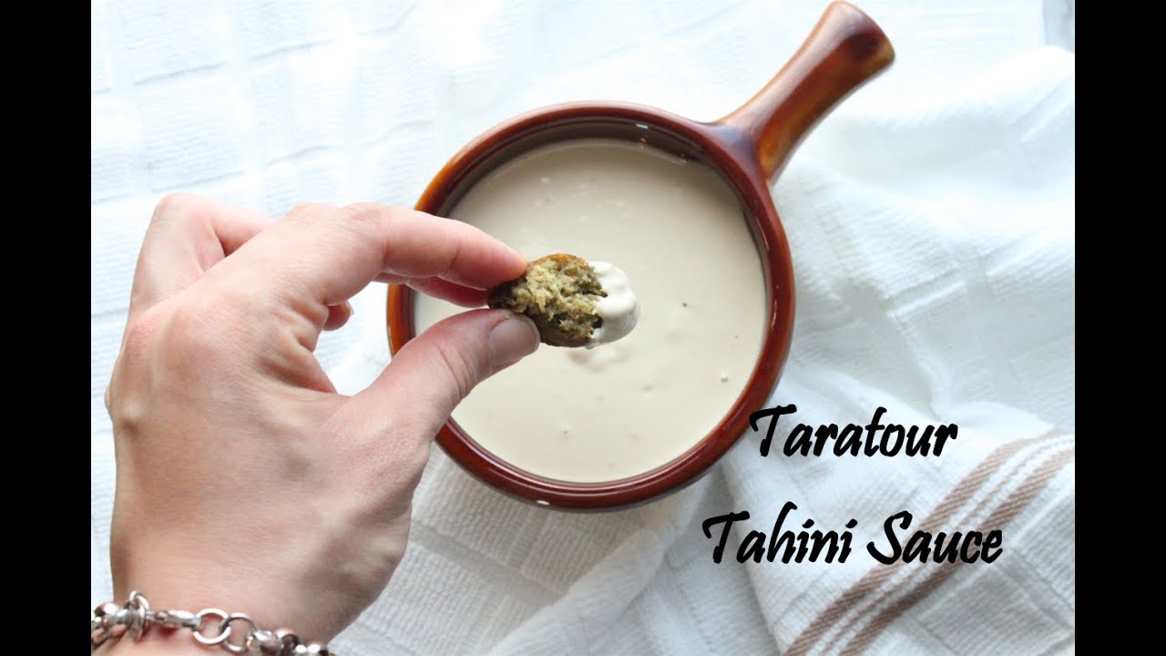 Tarator Sauce | Tahini Sauce Recipe | Gluten Free Cooking 123
