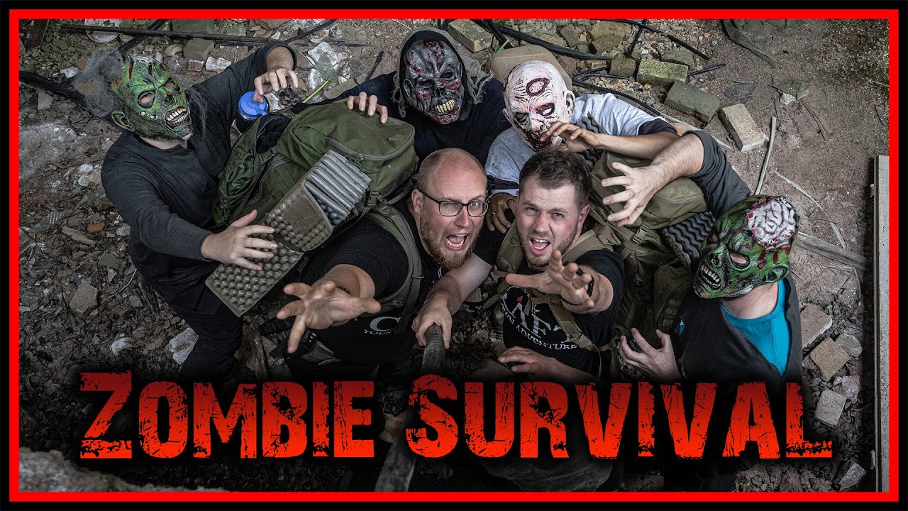 24h Zombie Survival - Wie &uuml;berlebt man die Apokalypse!? [Halloween Special] Outdoor Urban Survival