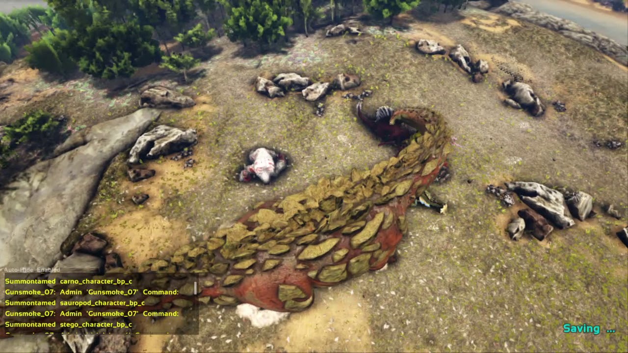ARK: Survival Evolved fighting giant spider boss