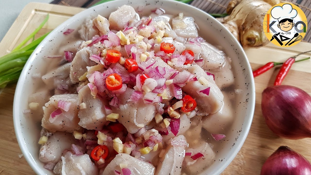 KINILAW NA TANIGUE (FILIPINO CEVICHE)