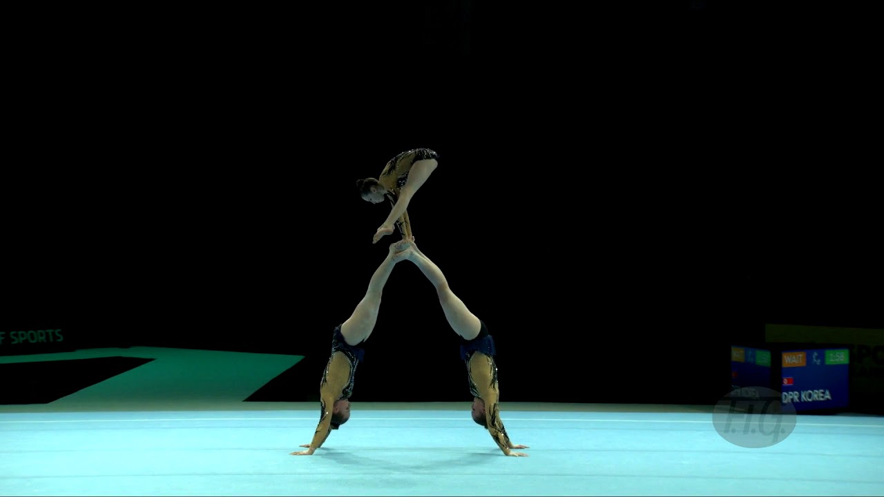 Austria (AUT) - 2018 Acrobatic Worlds, Antwerpen (BEL) - Balance  Women's Group