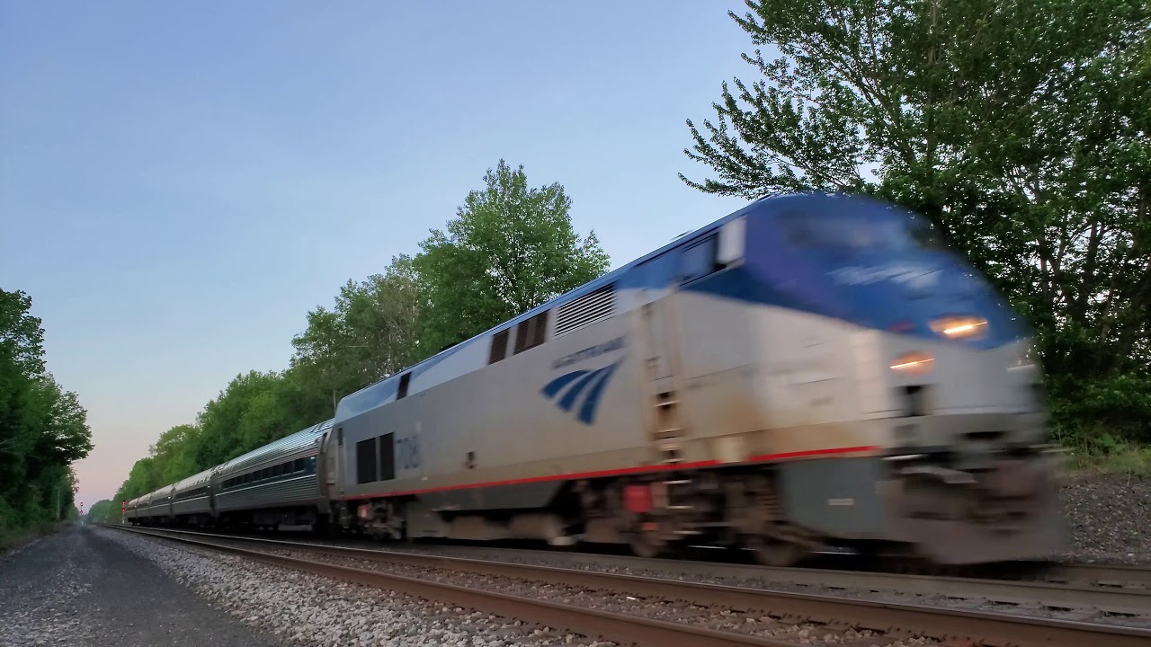 Railfanning in the Heat with Amtrak and CSX Trains!!