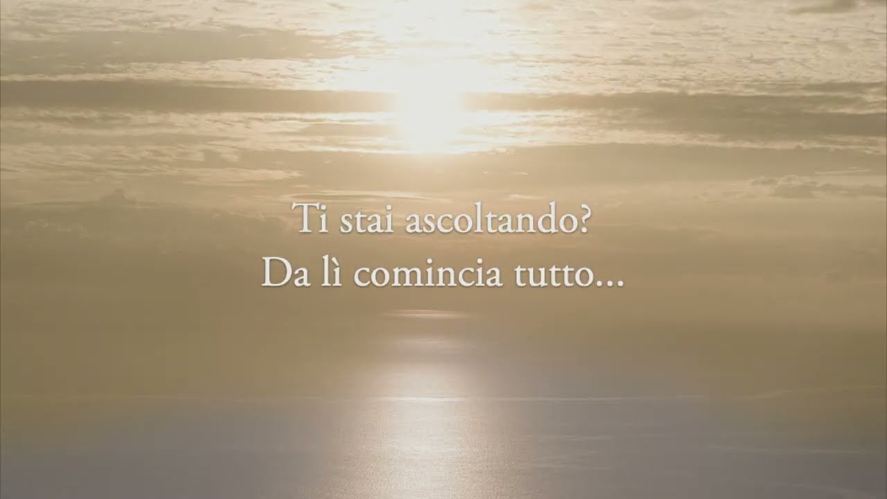 Ti stai ascoltando?