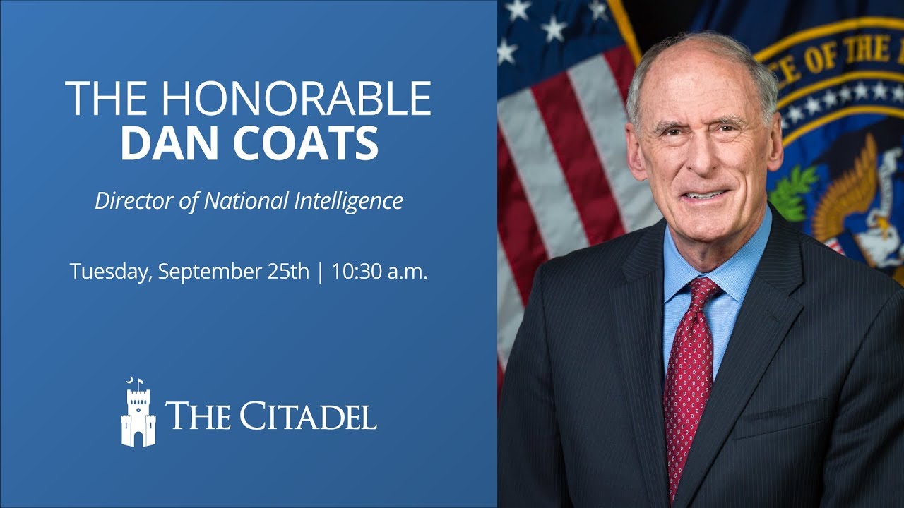 The Honorable Dan Coats | 2018 Intelligence and Cyber Security Conference