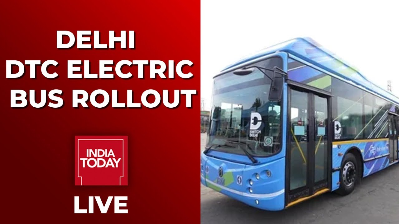 Delhi CM Arvind Kejriwal Flags Off Delhi's First DTC Electric Bus LIVE | Delhi News | India Today