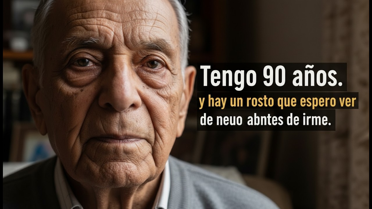 Tengo 90 años y hay un rostro que espero ver de nuevo antes de irme#frases