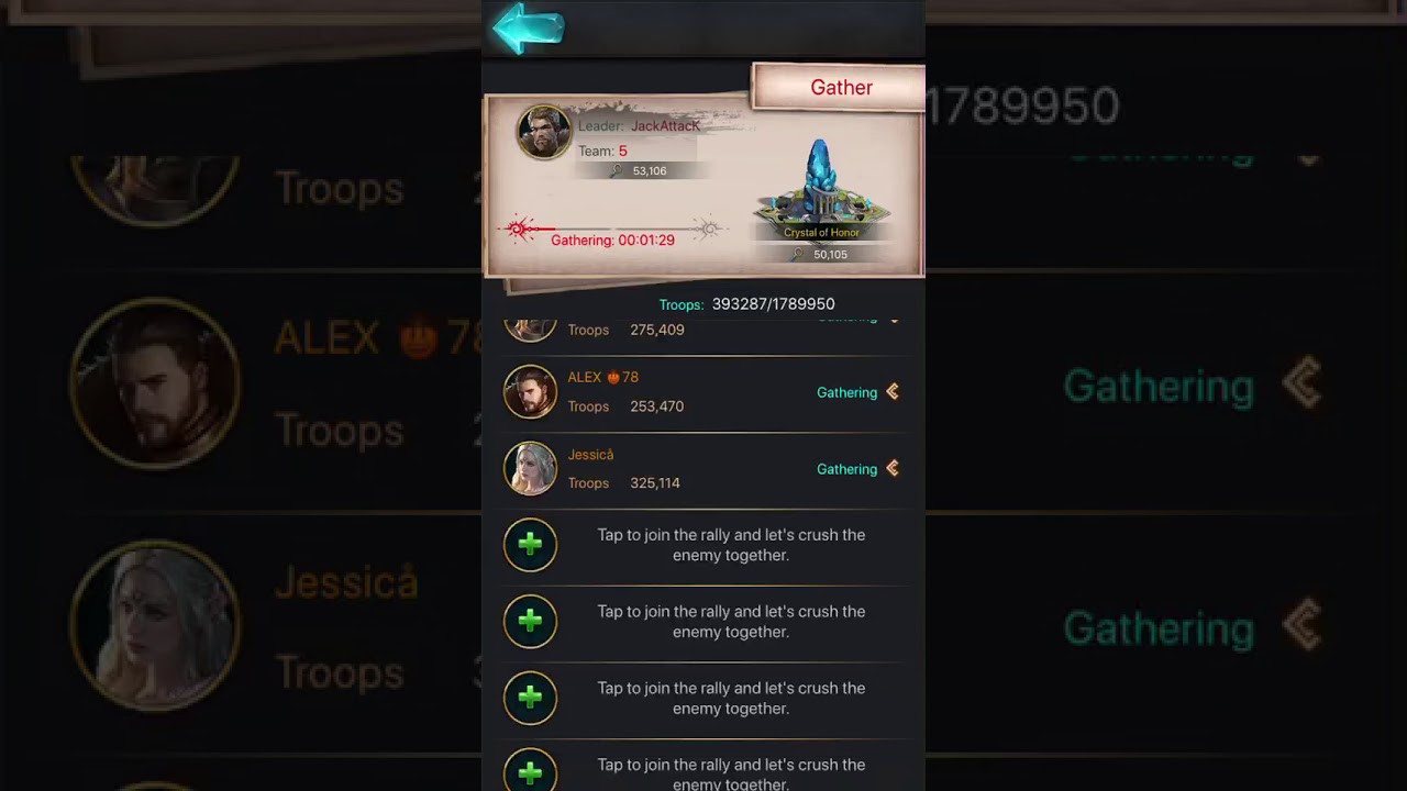 FOH TROOP RALLY GLITCH 207