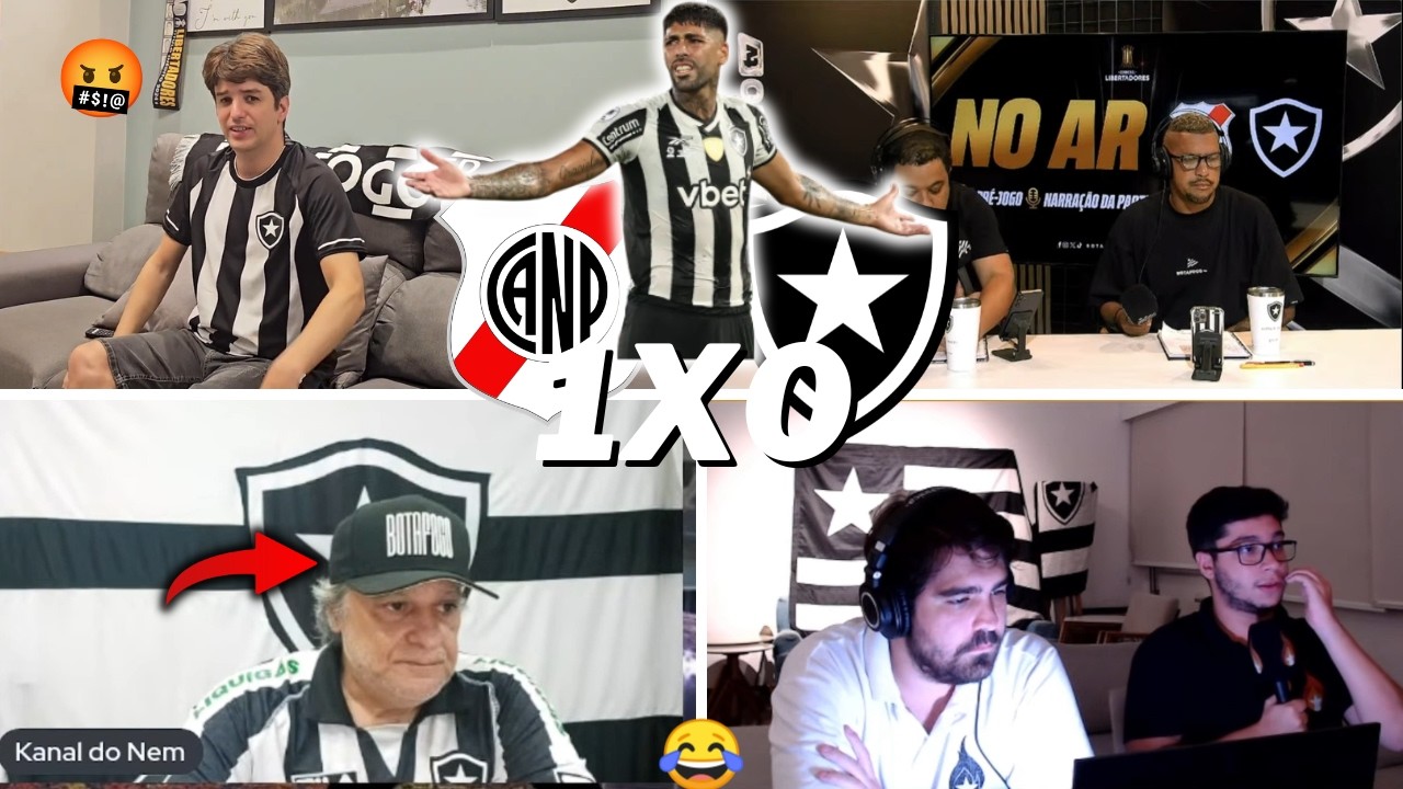 REAÇÕES DOS BOTAFOGUENSES E TRISTEZA TOTAL - 6 DERROTA SEGUIDA ! NACIONAL POTOSÍ 1 X 0 BOTAFOGO