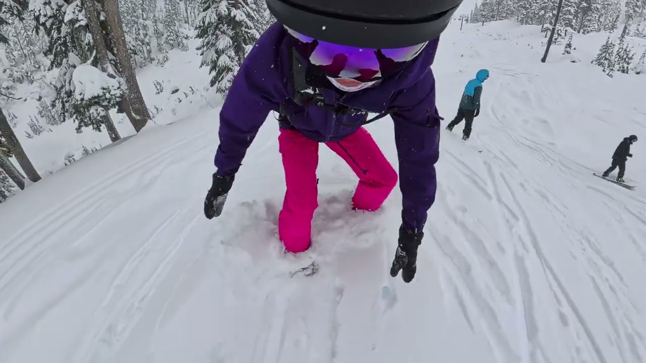 25/26 Day 10 Run 01 Alpental Snowboarding January