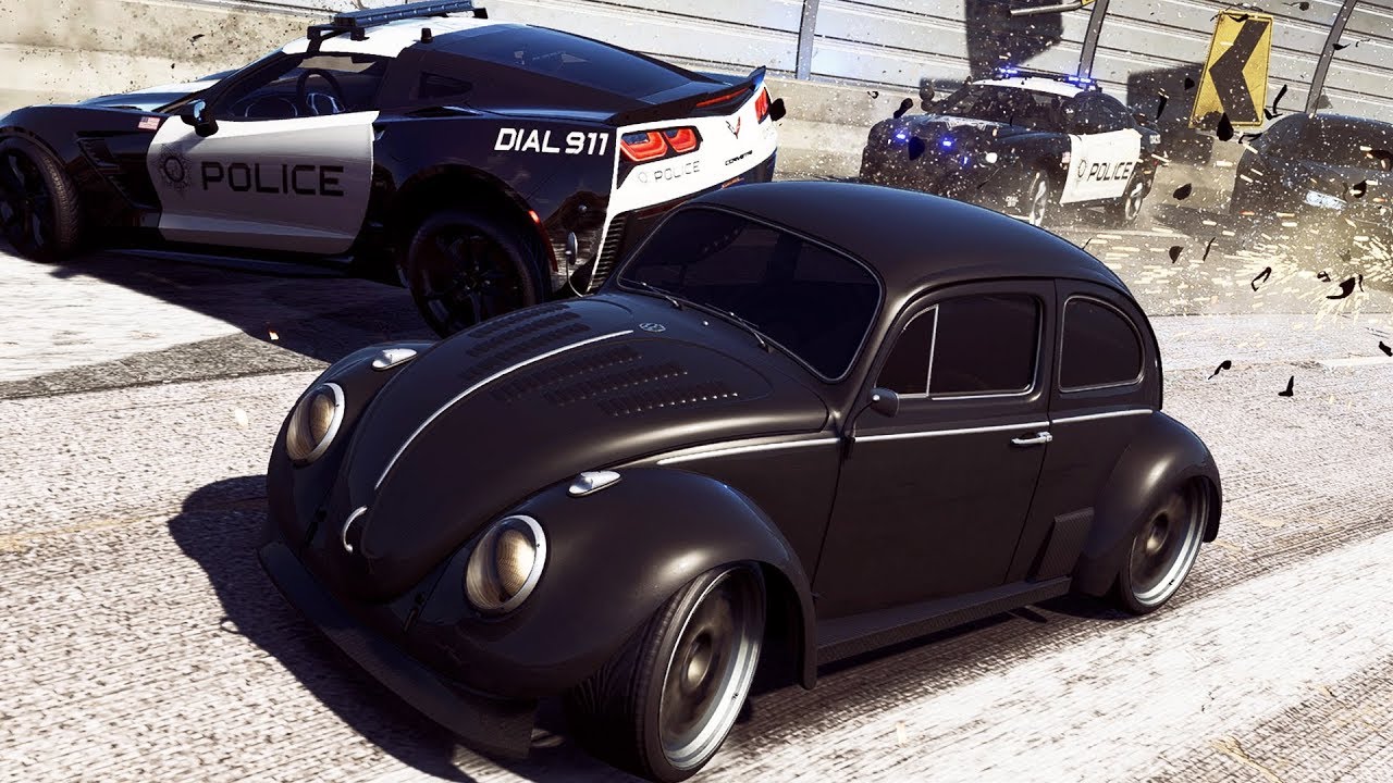 FUSCÃO PRETO A 360 KM/H EM FUGA! - Need for Speed Payback