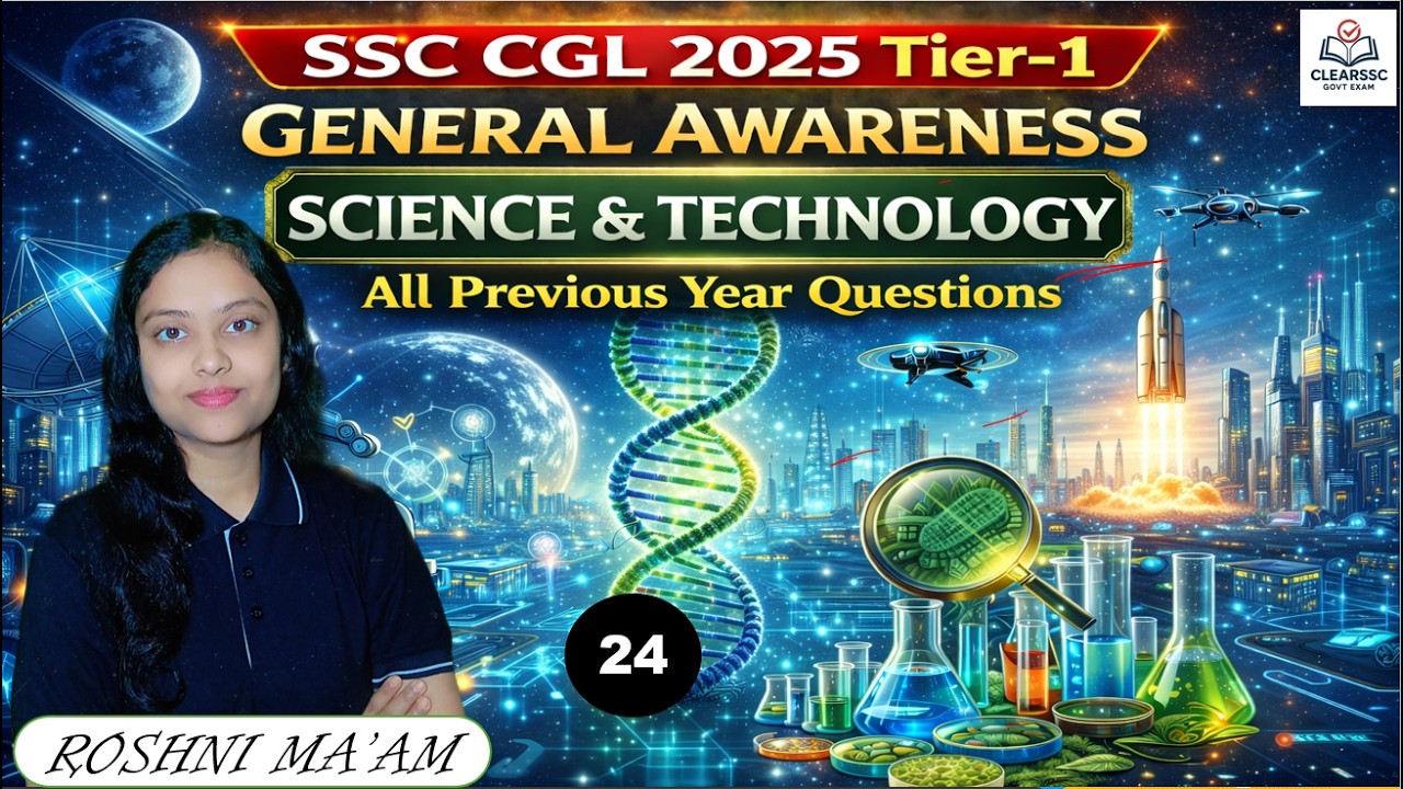 SSC CGL 2025 Tier-1 | General Awareness –  | Previous Year Questions | All Questions