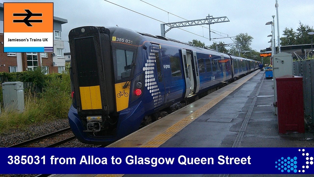 385031 from Alloa to Glasgow Queen Street