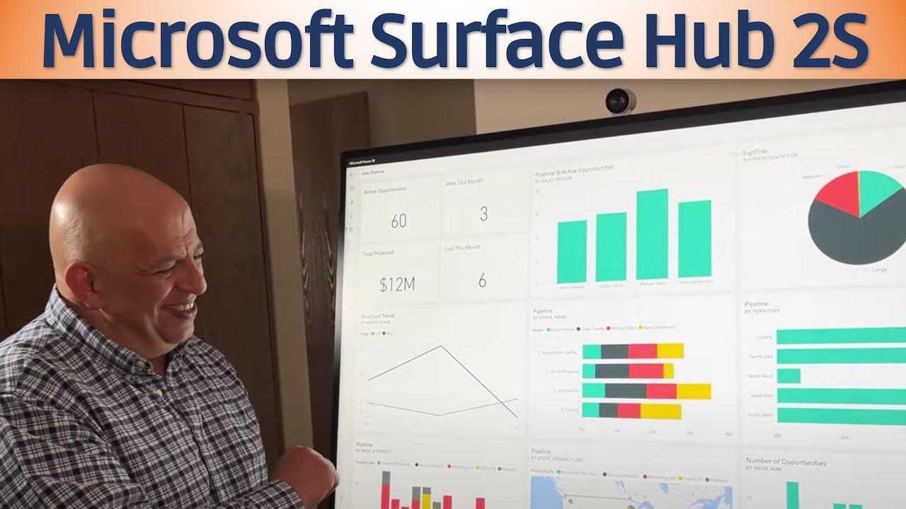 Microsoft Surface Hub 2S: IMPRESIONANTE para trabajar.