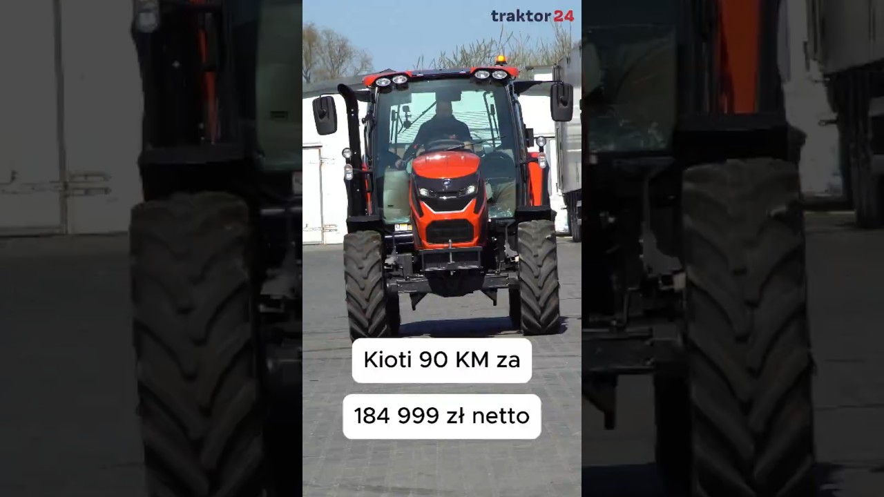 Kioti HX 9010 with 90 HP costs PLN 184,999 net until June 30, 2026 #traktor24