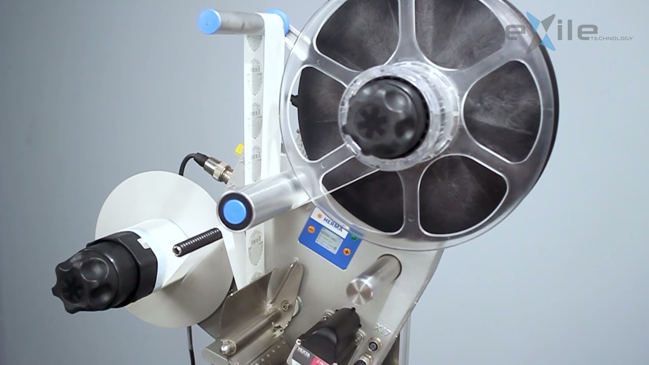 HERMA Apply Labeling Machine Top side.