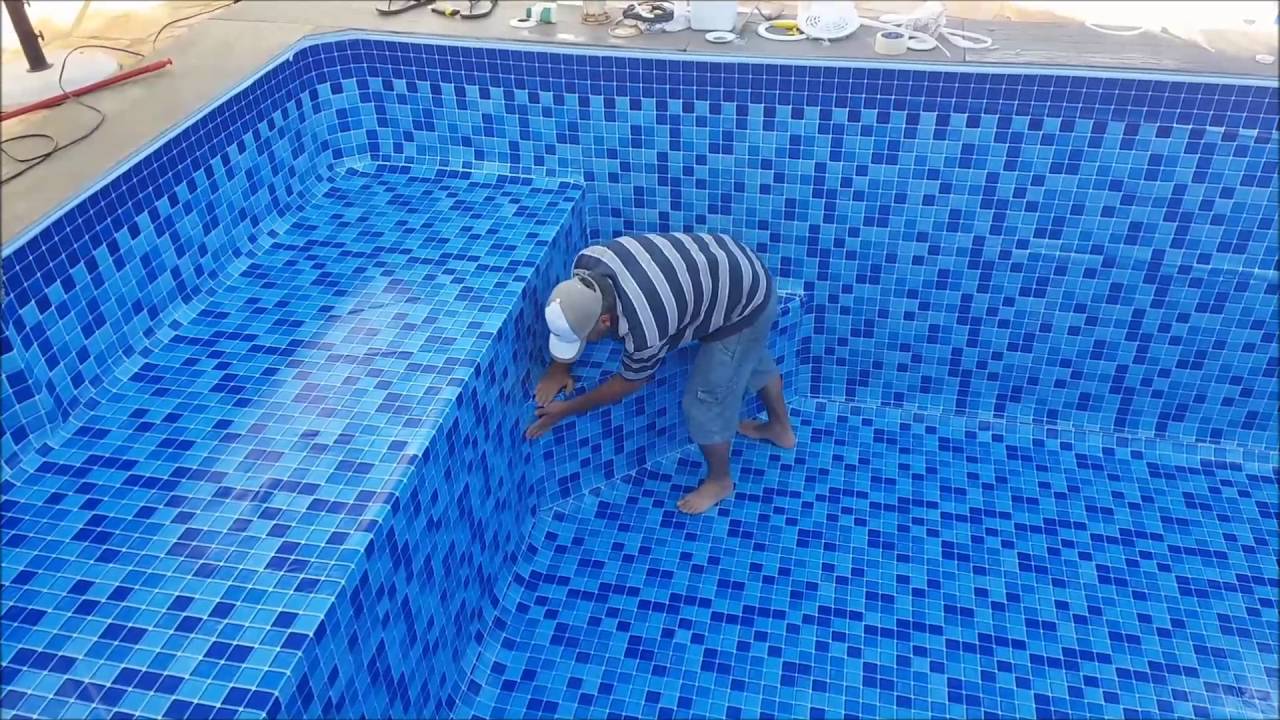 Como instalar uma piscina de vinil 2/3