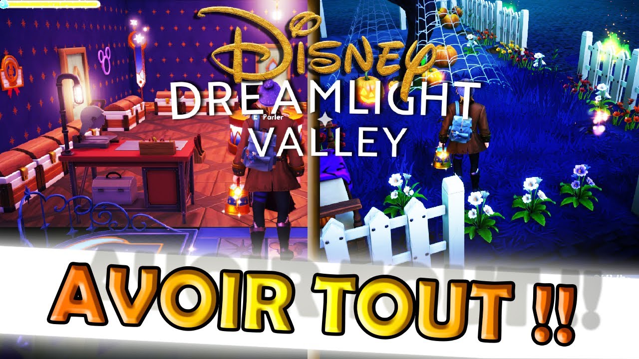 STOCKER TOUTES LES RESSOURCES / MAÎTRISER LEUR APPARITION - TUTO DISNEY DREAMLIGHT VALLEY !!