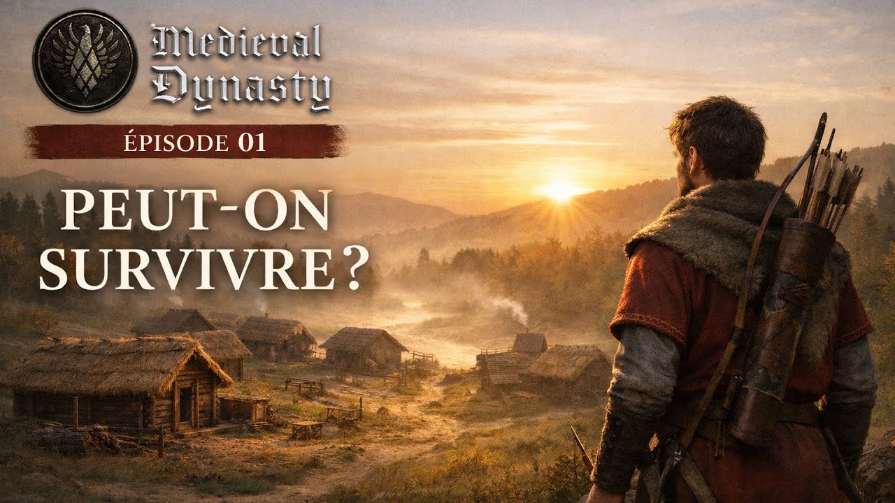 MEDIEVAL DYNASTY #01 | 🔥 Fonder notre Dynastie | Mardi 03/02/26 - 21H