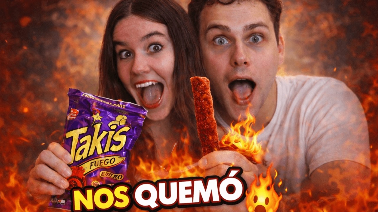 🇪🇸 Probando dulces mexicanos PICANTES… nos quemó la boca 🇲🇽 **Acabamos muy mal**