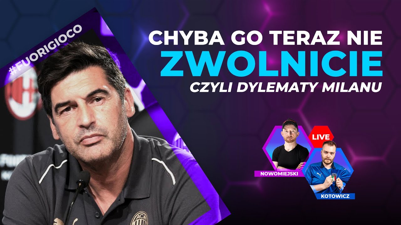 MILAN ZASKOCZYŁ: CZY TO PRZEŁOM? INZAGHI MA PROBLEM [FUORIGIOCO LIVE]