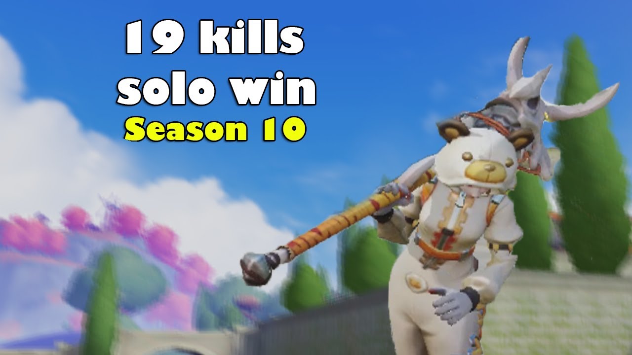 19 Kills Win (Creative Destruction season 10)