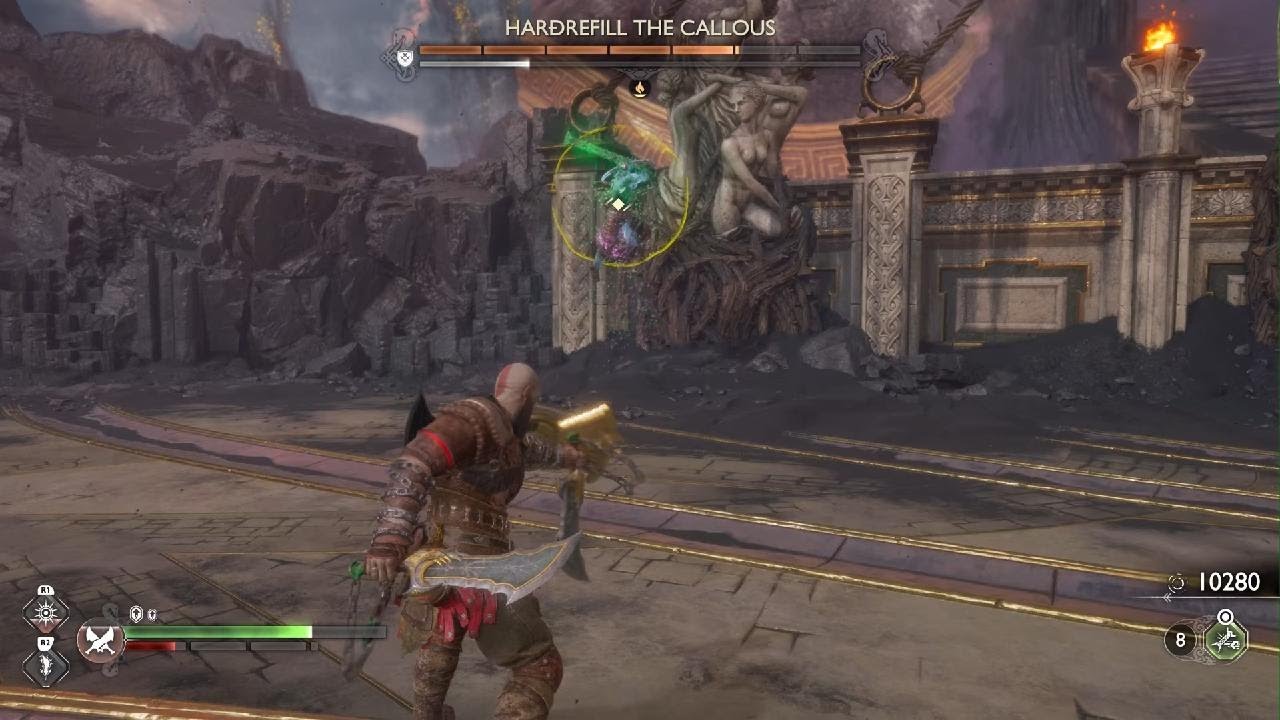 God of War Ragnarök Valhalla (HARÐREFILL fight)