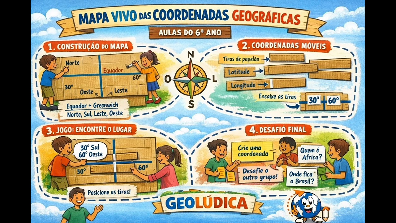 Como trabalhar Coordenadas Geográficas no mapa