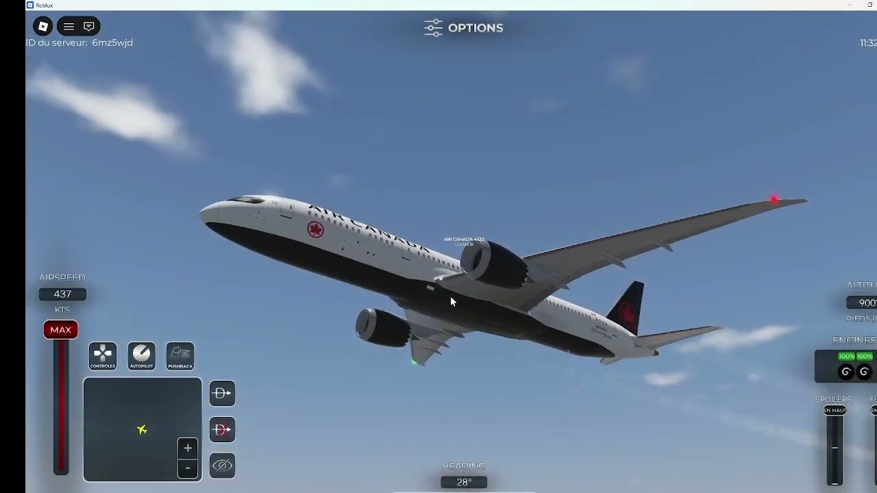 Punta Cana To London on Boeing 787 DREAMLINER Roblox