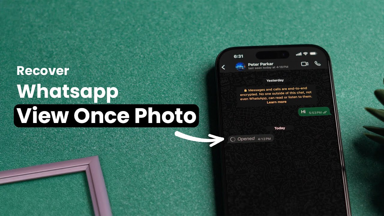 Как восстановить фотографию, просмотренную в WhatsApp?