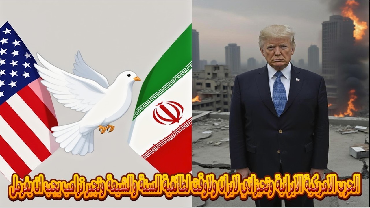 الحرب الامريكية الايرانية وتحيزاتي لايران ولاوقت لطائفية السنة والشيعة وتجبر ترامب يجب ان يفرمل 