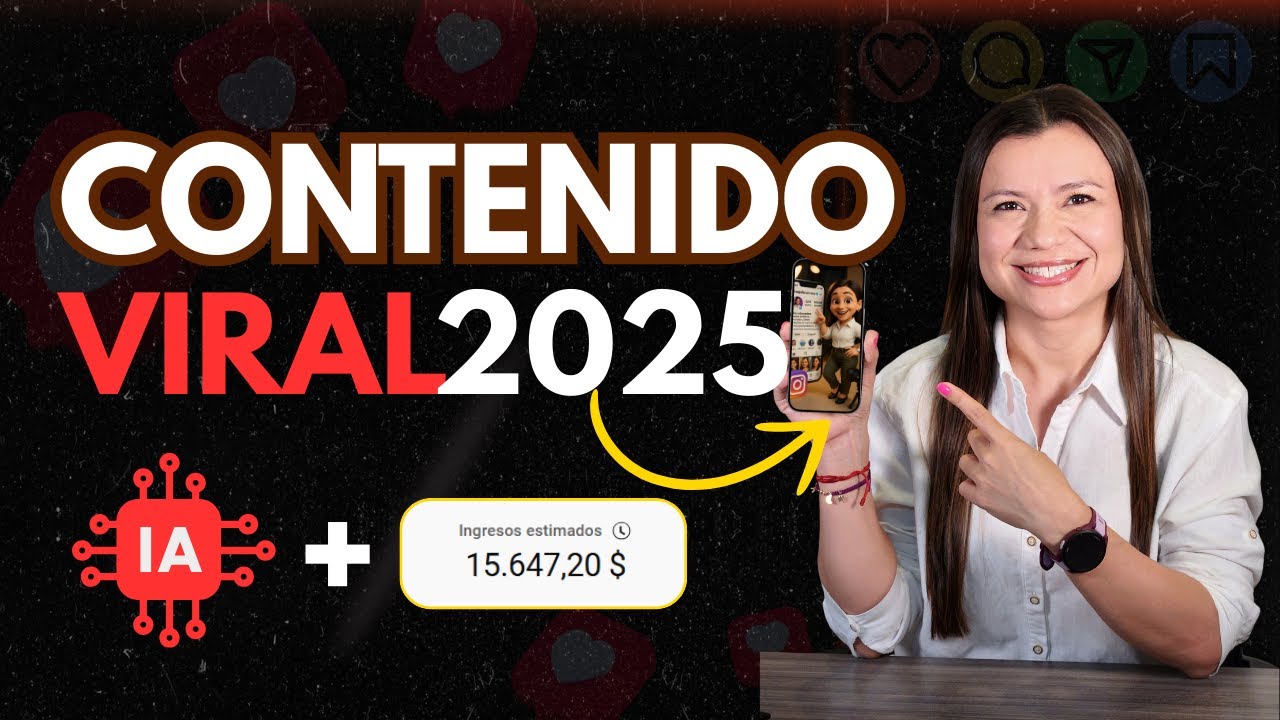 C&oacute;mo crear CONTENIDO VIRAL con INTELIGENCIA ARTIFICIAL 2026- Tutorial paso a paso