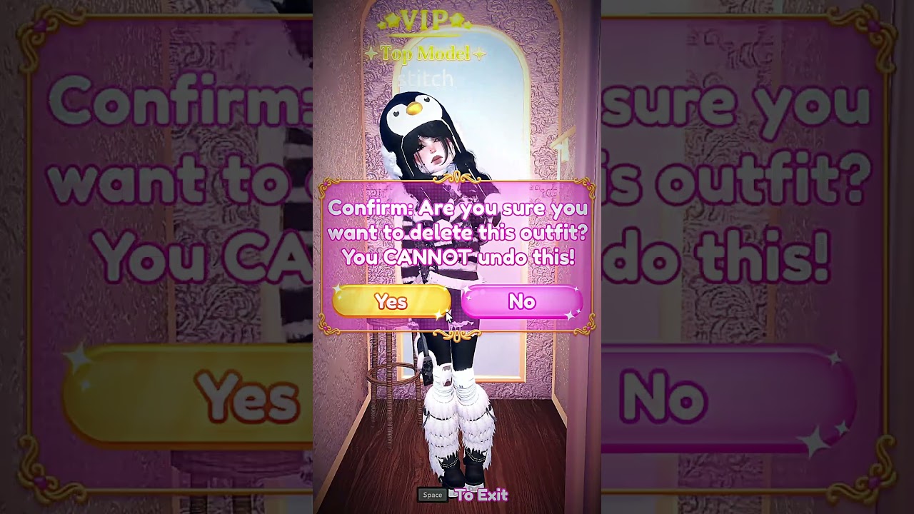 deleting ALL my saved fits... #dti #dresstoimpress #dtiroblox #fyp #shorts #dtiroblox #cosplay