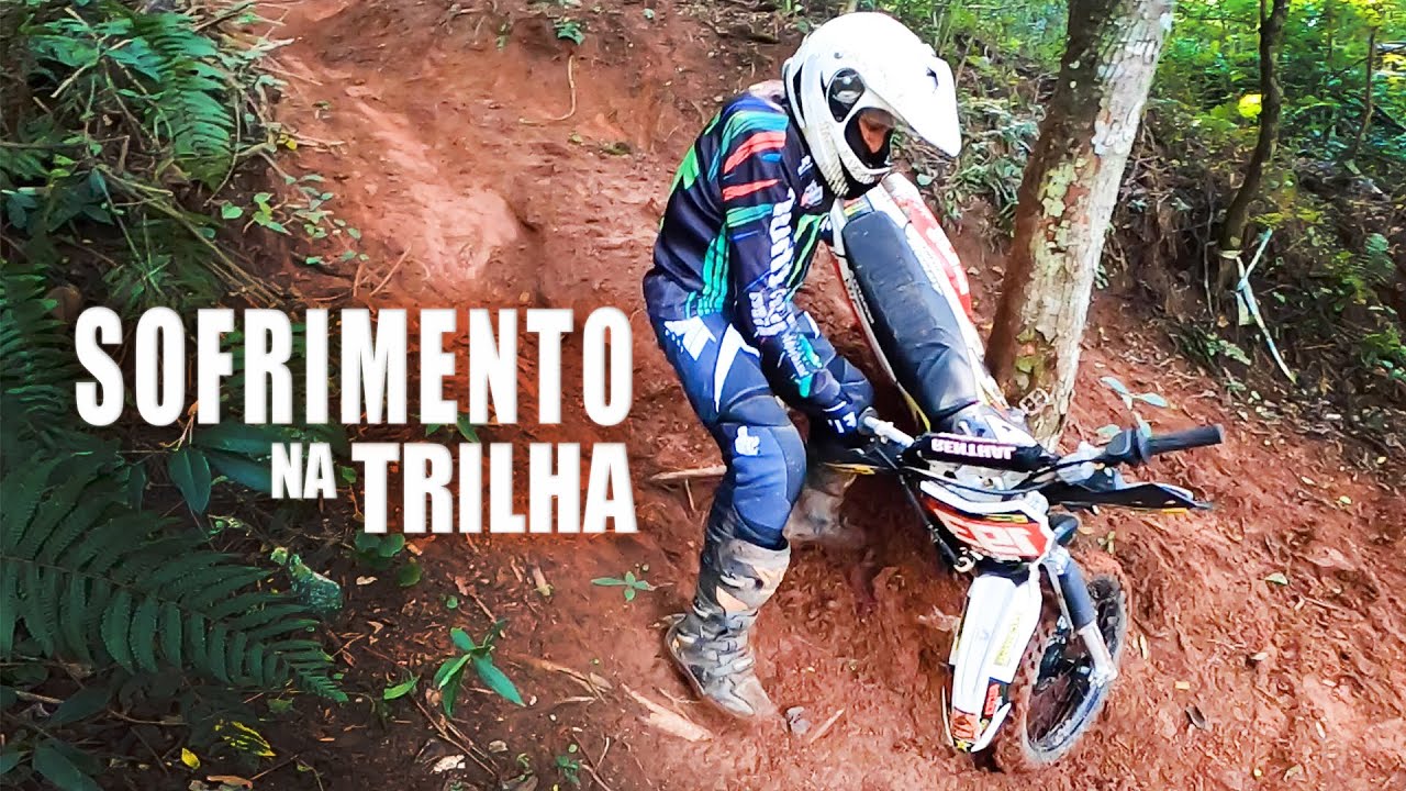 SOFRIMENTO NA TRILHA DE MOTO COM OS AMIGOS