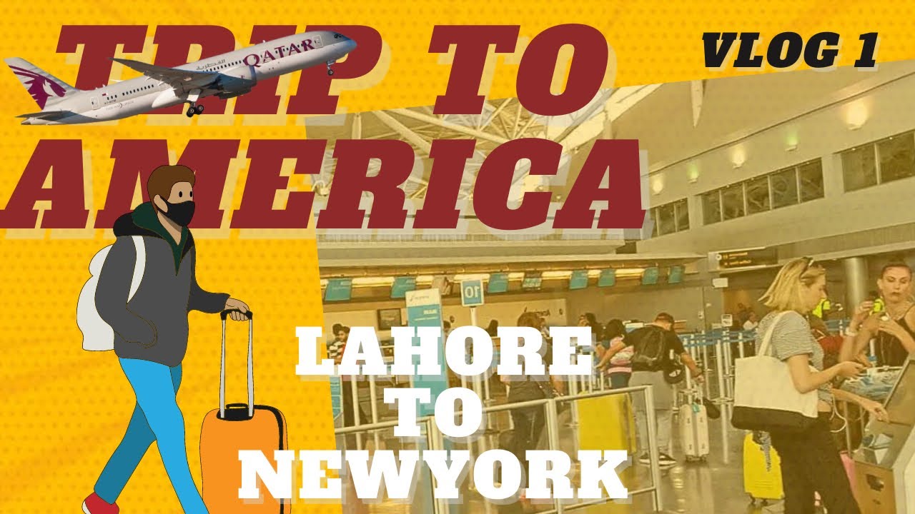 Pakistan To USA | Vlog 1
