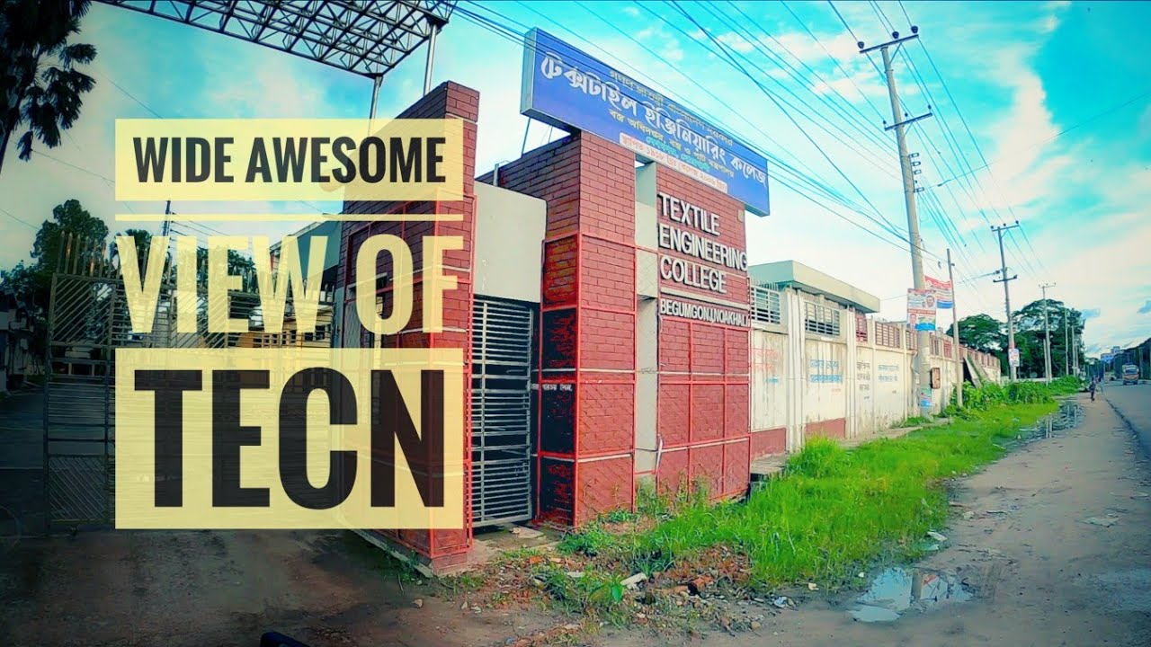 Inside view Of  Textile Engineering College Noakhali( TECN) | Bike Riding | 4k | Akil Mazumder