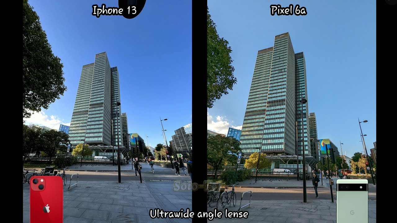 Сравнение камер iPhone 13 и Google Pixel 6a. Выберите победителя!
