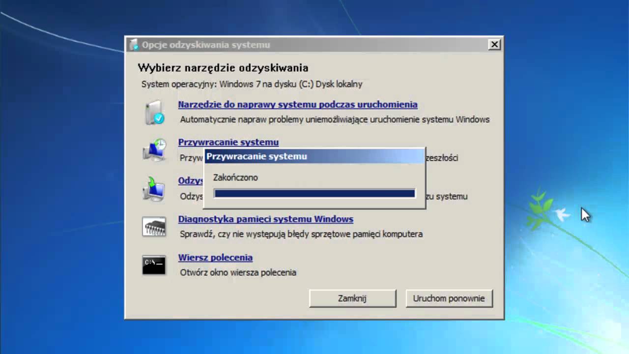 09. Przywracanie systemu z trybu awaryjnego