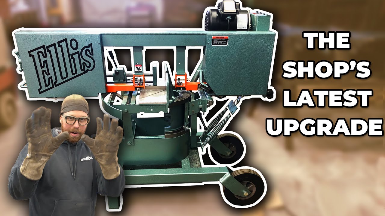 This Thing is a BEAST - Ellis 1600 Mitering Saw