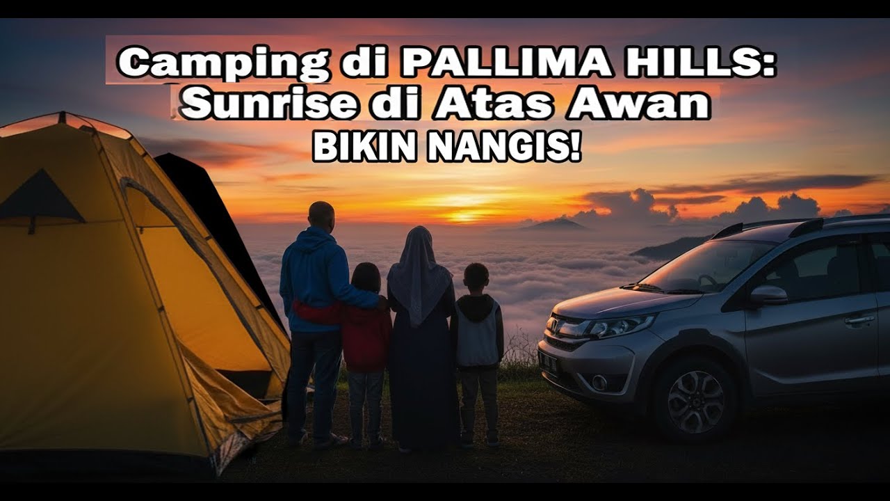 Sunrise Terindah di Palima Hills Pangalengan 🌄 Camping Keluarga dengan View Spektakuler!