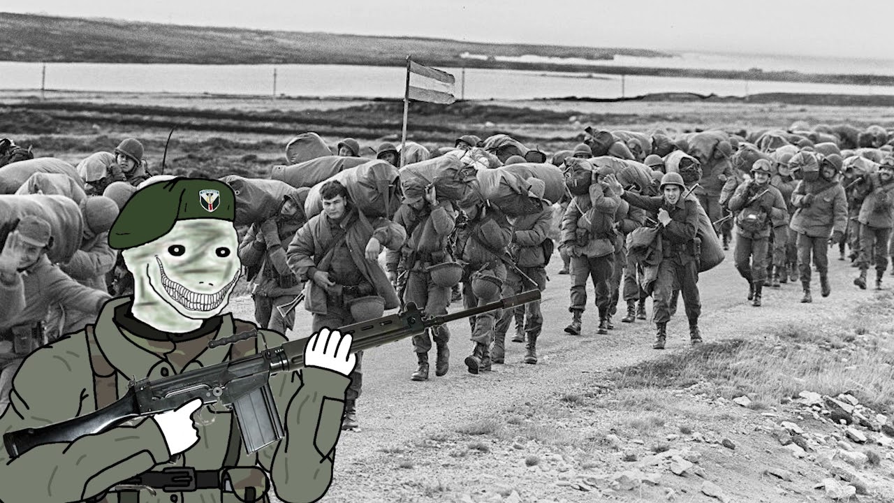 Mil Horas pero estás en la Guerra de las Malvinas