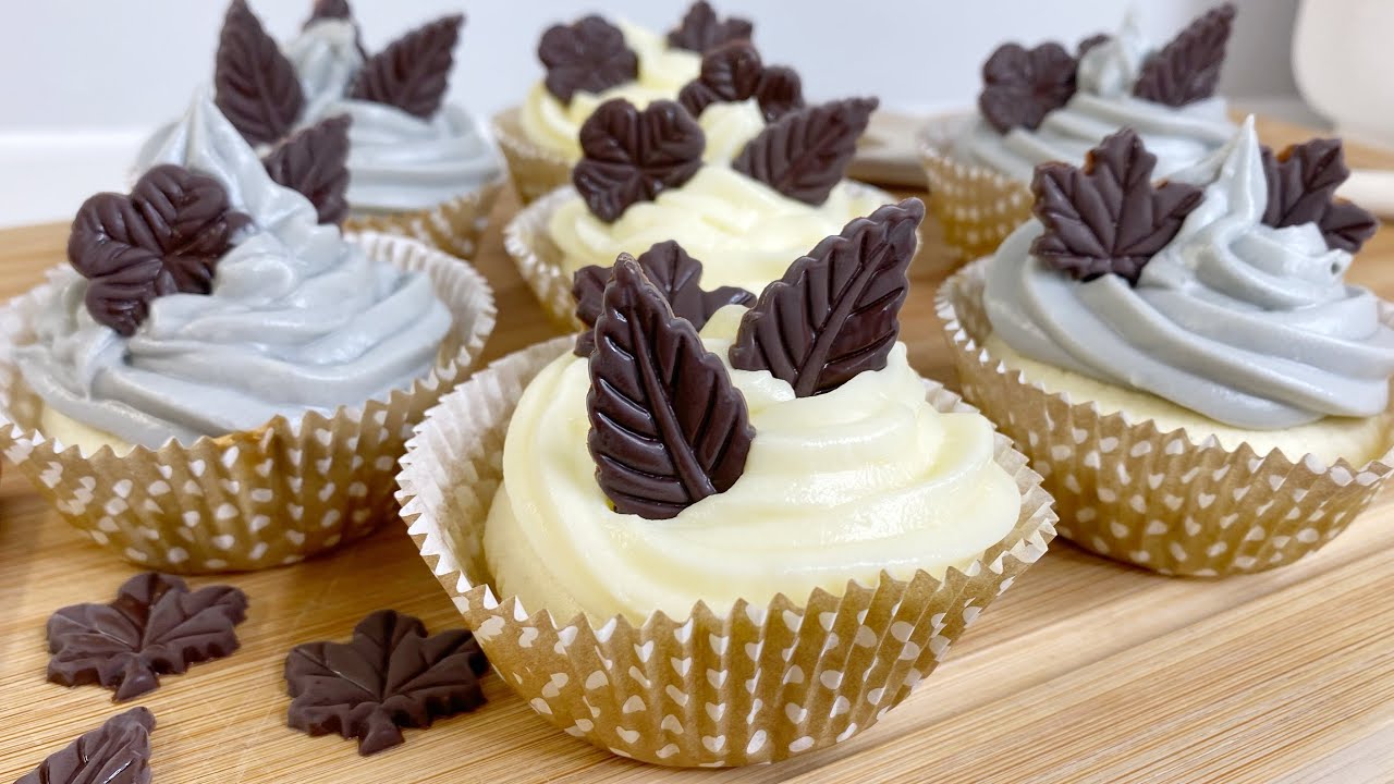 REZEPT | Süsse 🍂HERBST CUPCAKES🍂mit einer Butter-Philadelphia Creme (Cream Cheese Frosting)