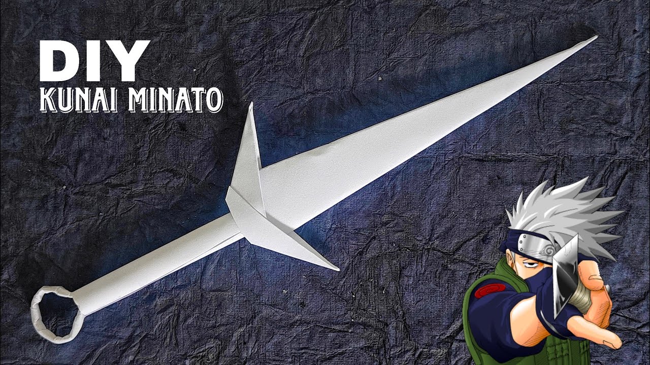 DIY Paper Kunai Step by Step | Cool Origami Ninja Craft