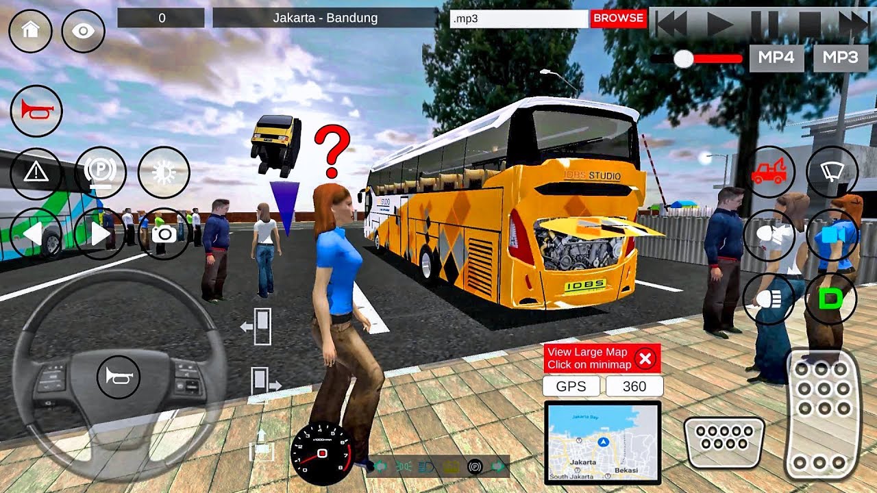 IDBS Bus Simulator # 7 Веселая поездка! Bus - автобусная игра для Android