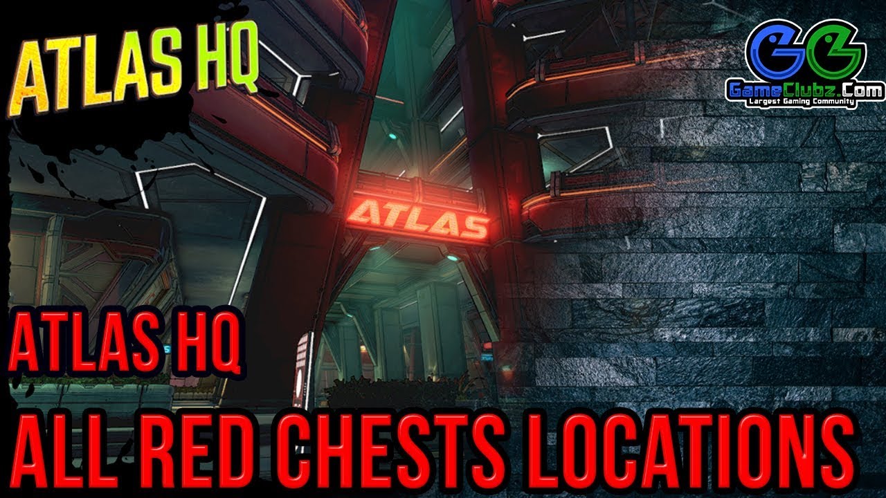 Borderlands 3 Atlas HQ Red Chests Locations | Promethea | Video Game Guide