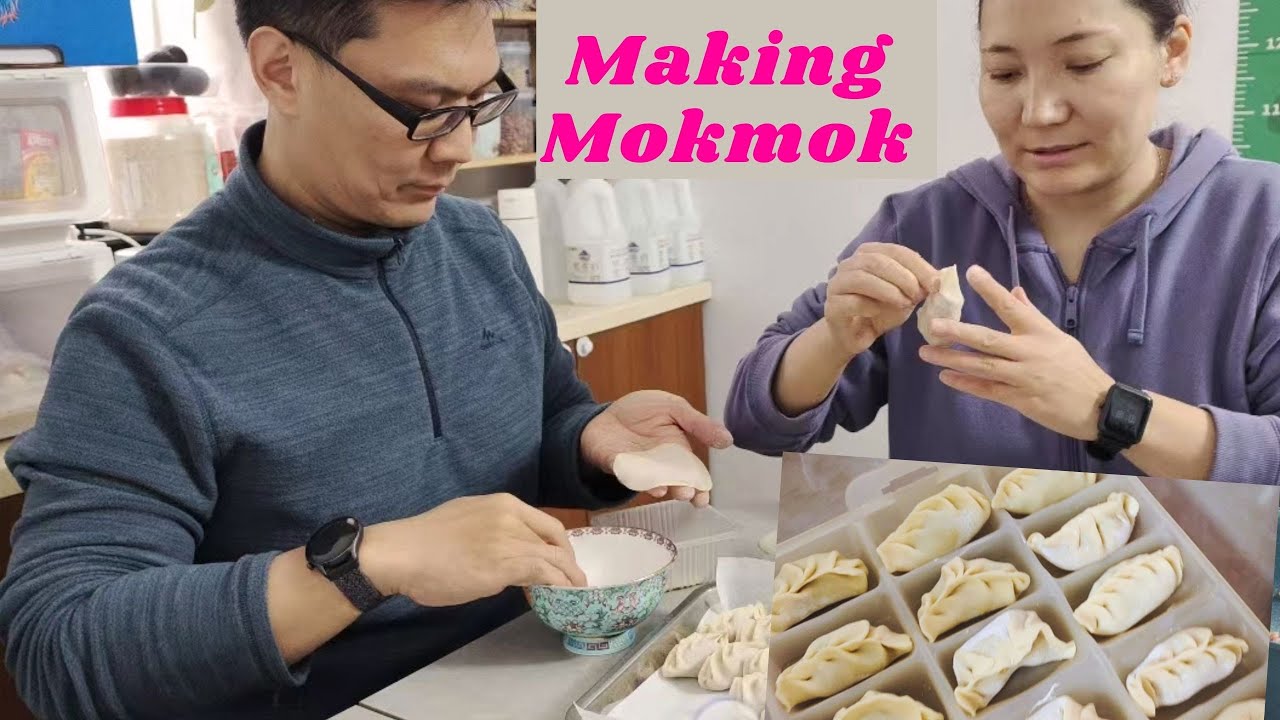 Aunt visited us/ making mokmok