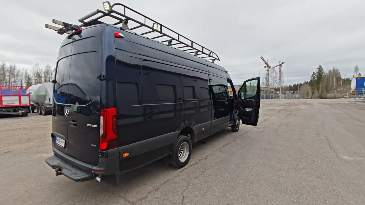 Mercedes-Benz Sprinter umpi ja 519CDI 4x4-5,0/43K extrapitkä ko 11.6.2021